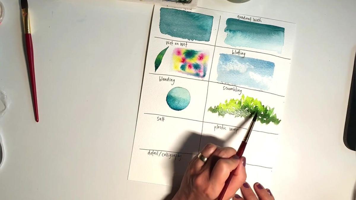 Watercolor Techniques.MOV