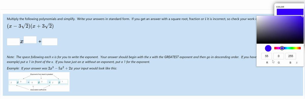Homework Help Secondary Math III Unit 4 Review 3.mp4