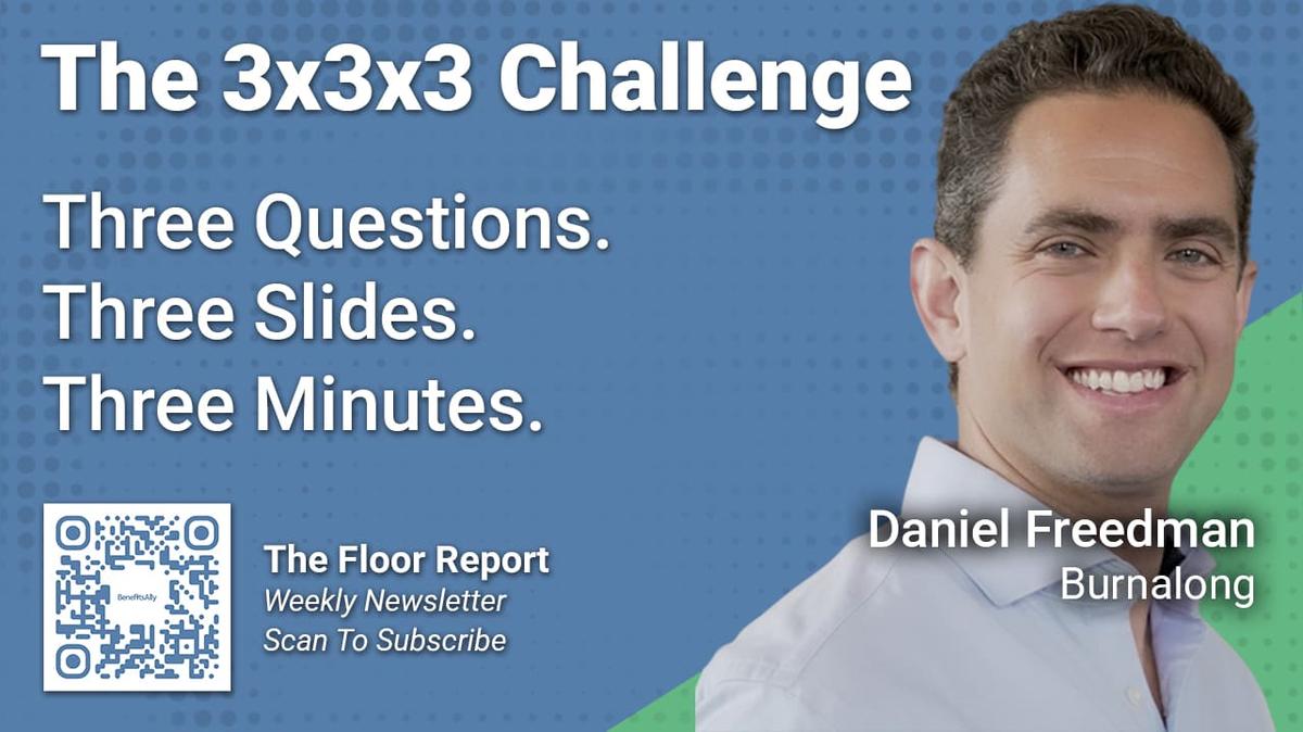 Burnalong - 3x3x3 Challenge with Daniel Freedman