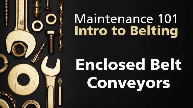 Maint101-4 Belting - 4 Enclosed Belts