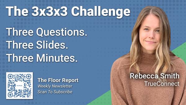 TrueConnect - 3x3x3 Challenge with Rebecca Smith