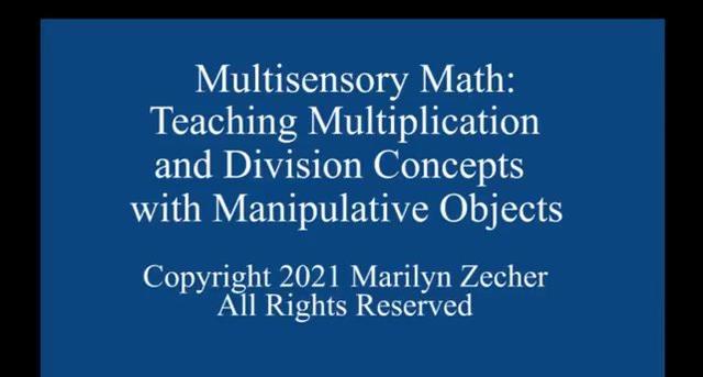 Teaching Multiplication and Divsion with Manipulatives 2021.mp4