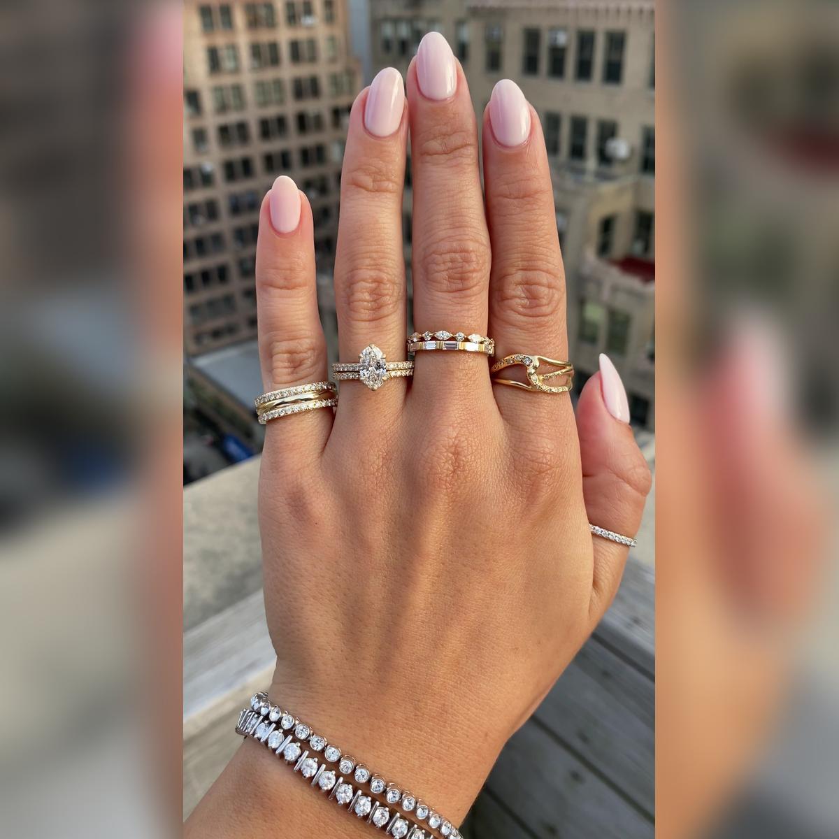 Candace Wedding Band Pairings