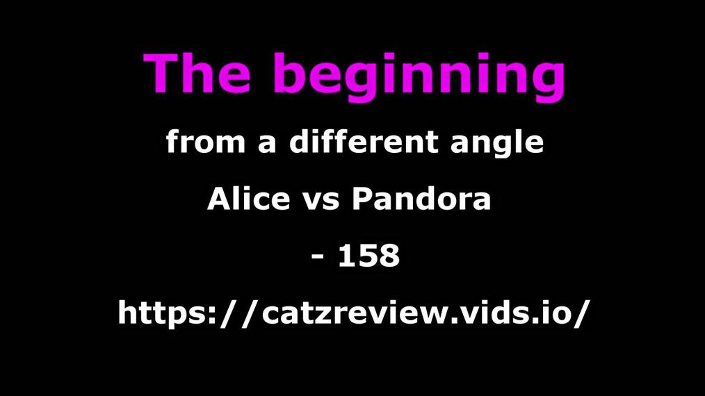 Alice vs Pandora - The Begining