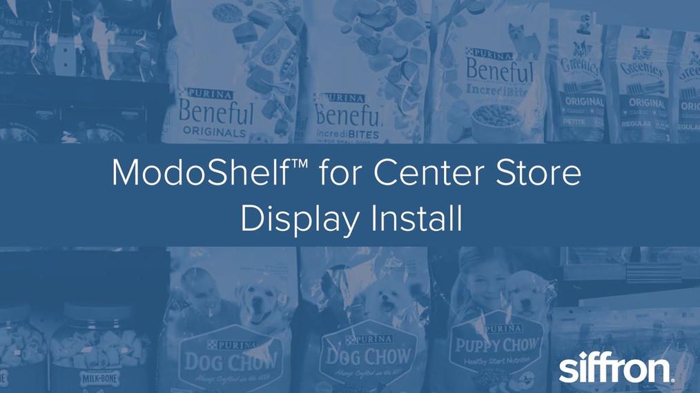 ModoShelf™ Center Store Install