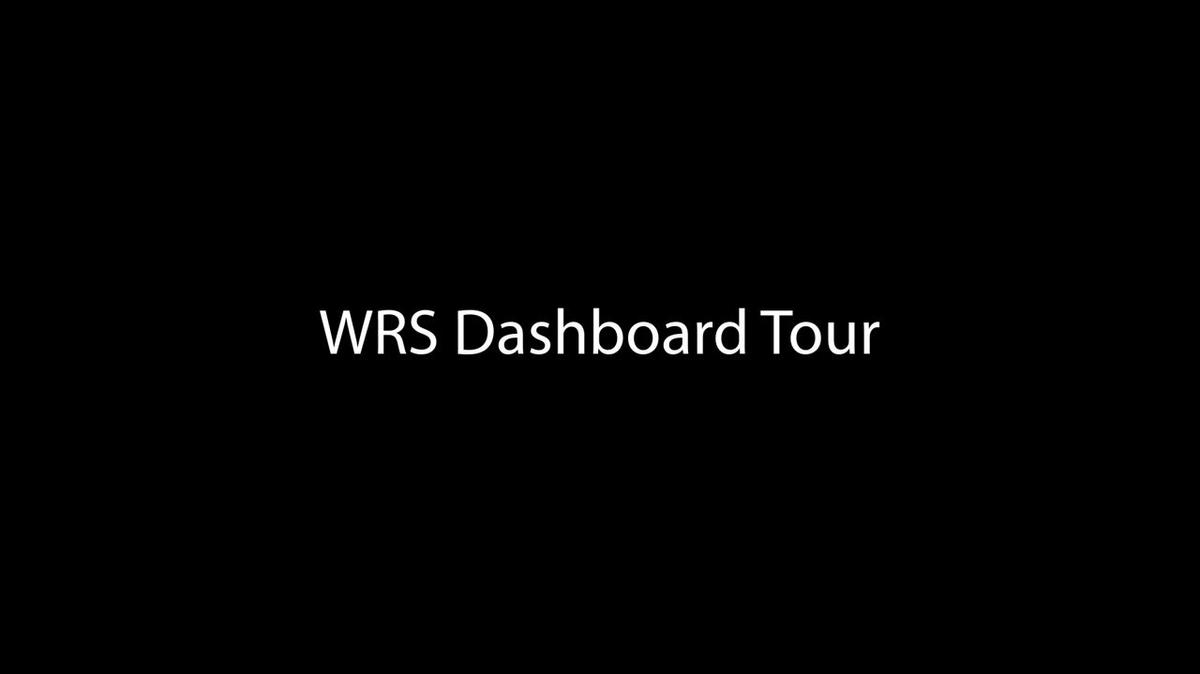 WRS Practicum Dashboard - Participants Introduction