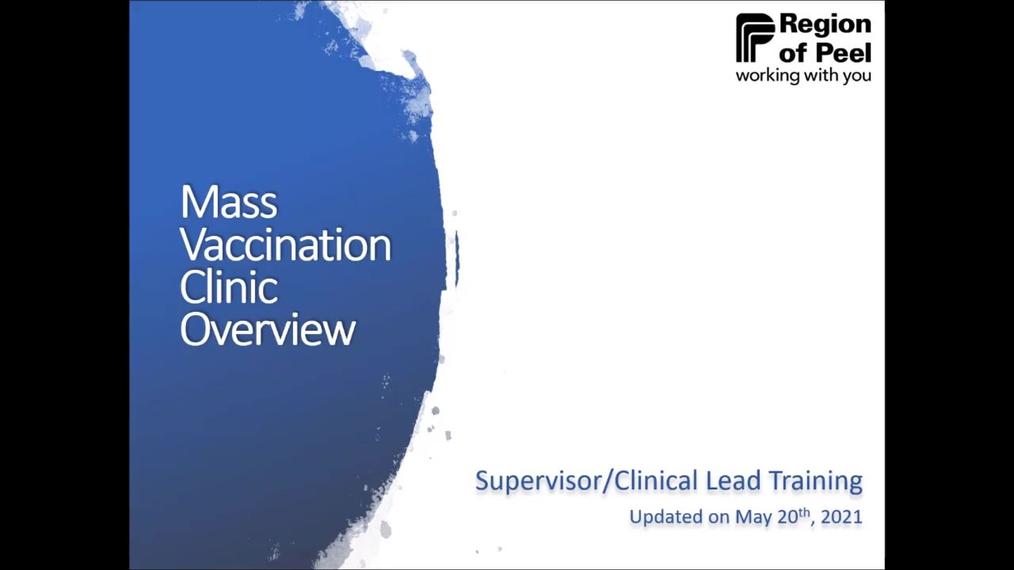 Supervisor and Clinical Lead Training