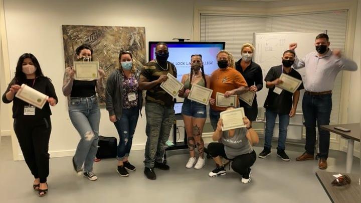 New Look Laser College Graduates Celebrate