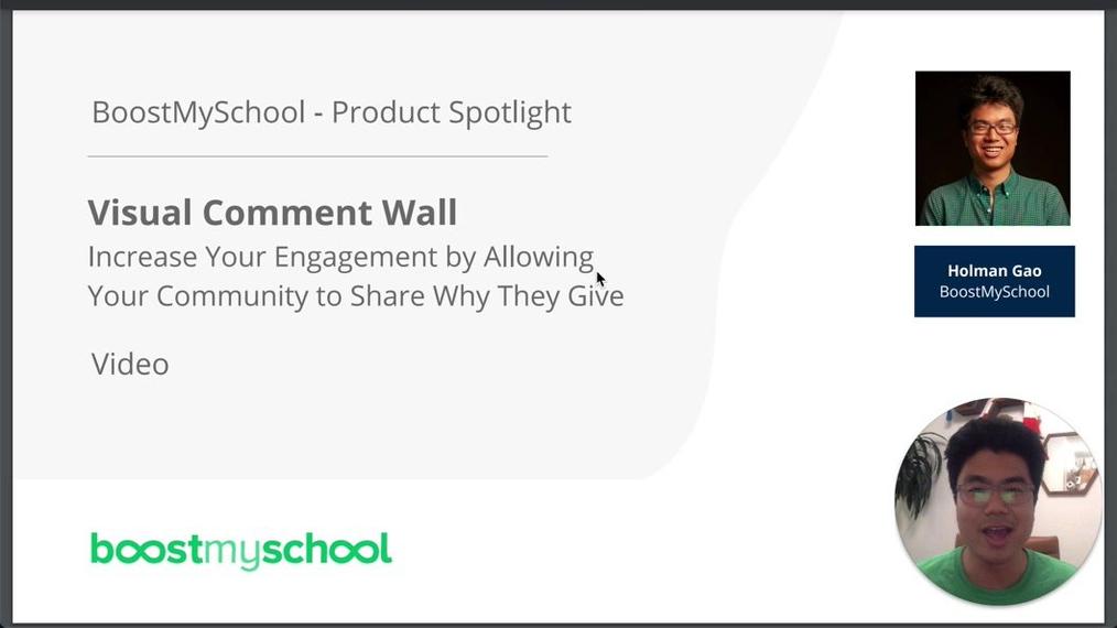 Product Spotlight - Visual Comment Wall