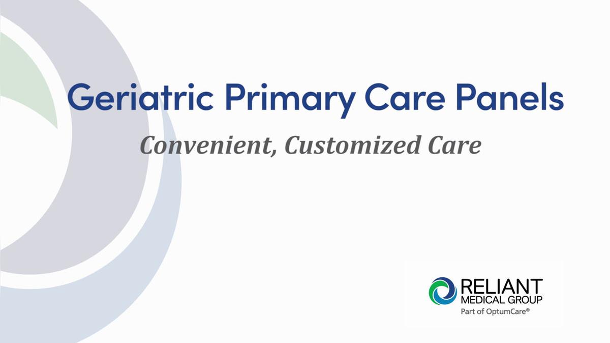 Geriatric Primary Care