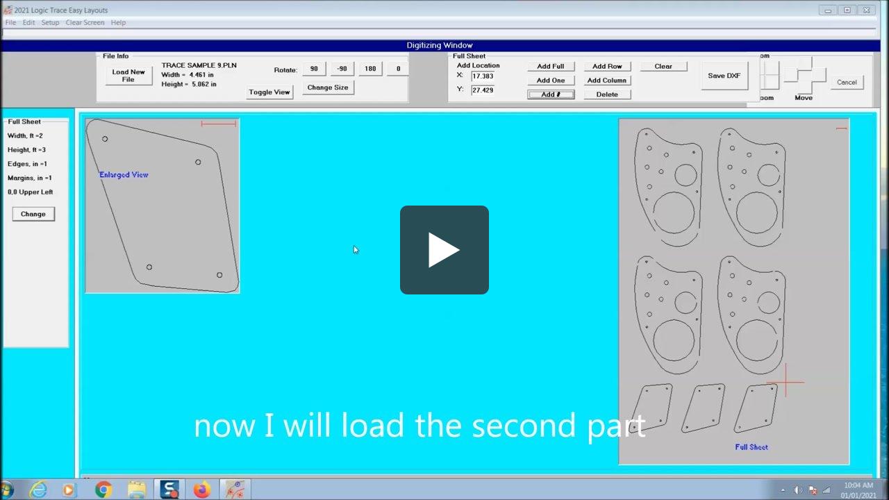 2021 Logic Trace Easy Layout program | The Logic Group Video Library