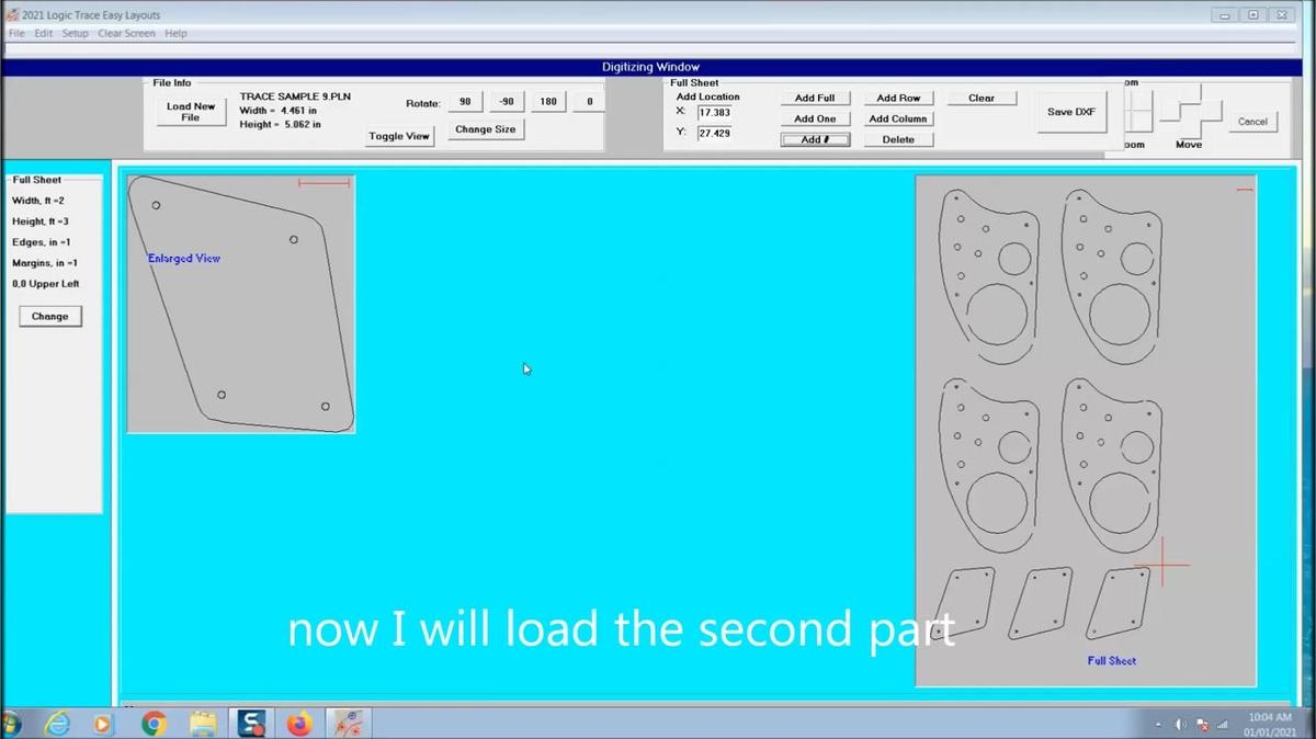 2021 Logic Trace Easy Layout program