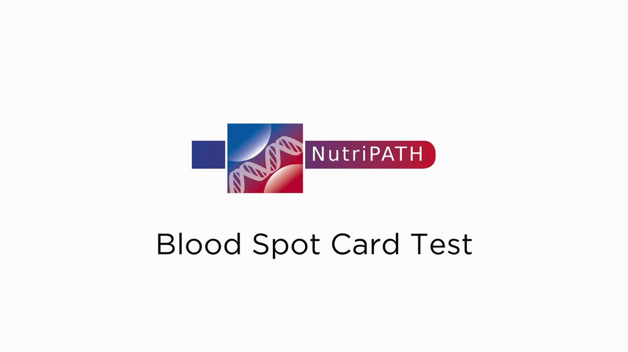 Nutripath: Blood Spot Card Test Collection