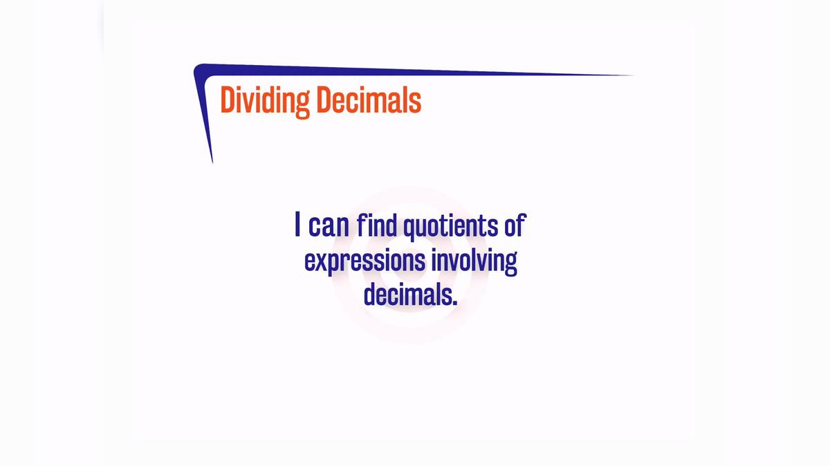 FL 1.1.3 Dividing Decimals