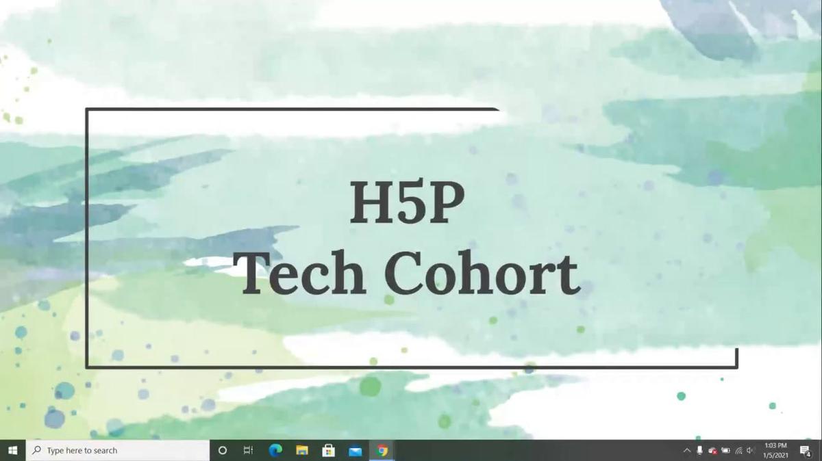Tech Cohort H5P (Drag and Drop, Dialog Cards, Quiz Question Sets) 1.5.2021