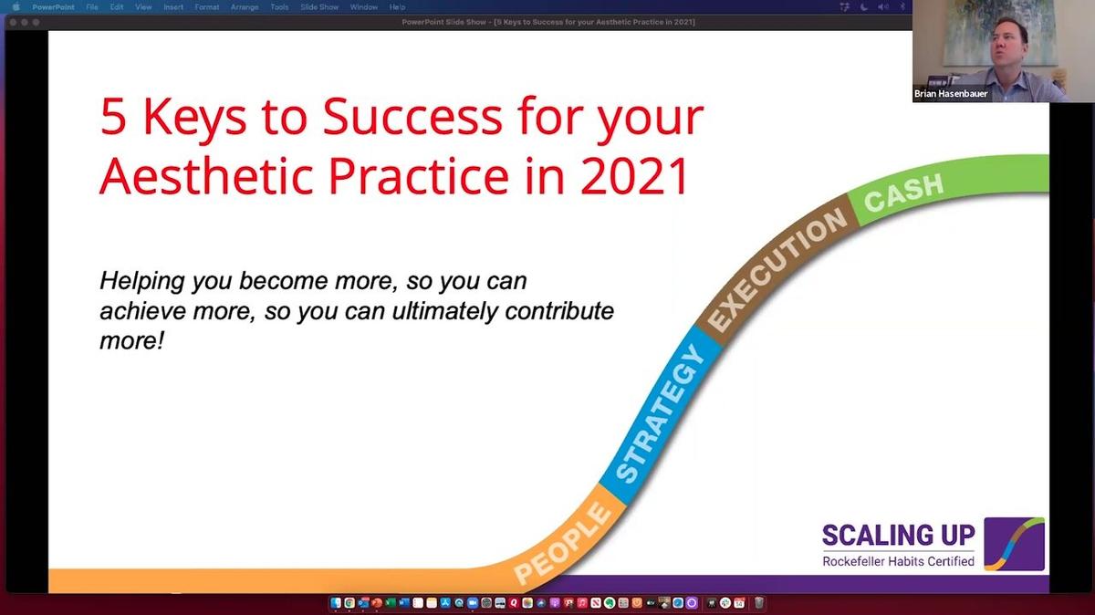 Webinar - 5 Keys to Success for your Aesthetic Practice in 2021