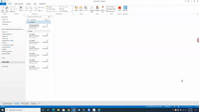 OCLI INFO INBOX Workflow