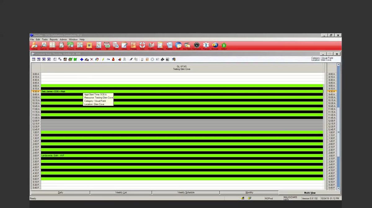 Checkout Part 2, Electronic Charge Posting- Next Gen, Practice Management