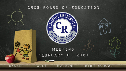 Crcs Board of Education 2/8/21