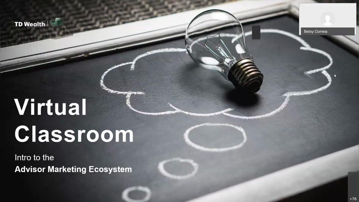 Advisor Virtual Classroom | Intro to the Advisor Marketing Ecosystem