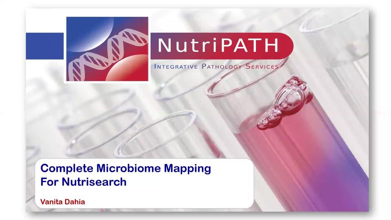 Clinical Insights-Complete Microbiome Mapping WEBINAR -Vanita Dahia
