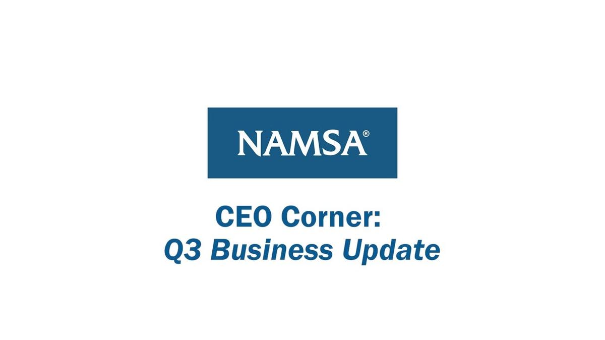Q3 CEO Corner