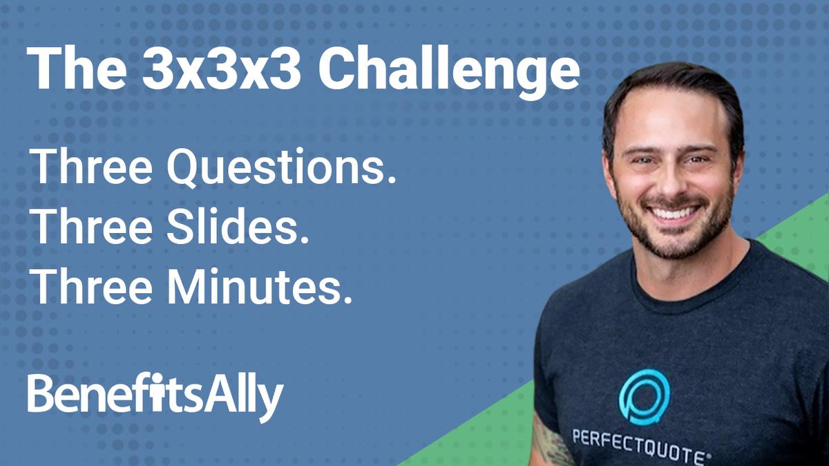 PerfectQuote - 3x3x3 Challenge with Justin Sylvester