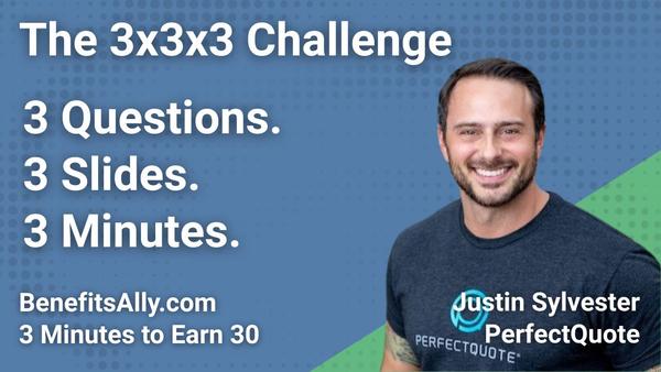 PerfectQuote - 3x3x3 Challenge with Justin Sylvester