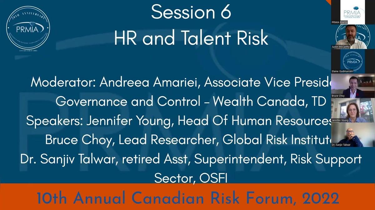 HR and Talent Risk