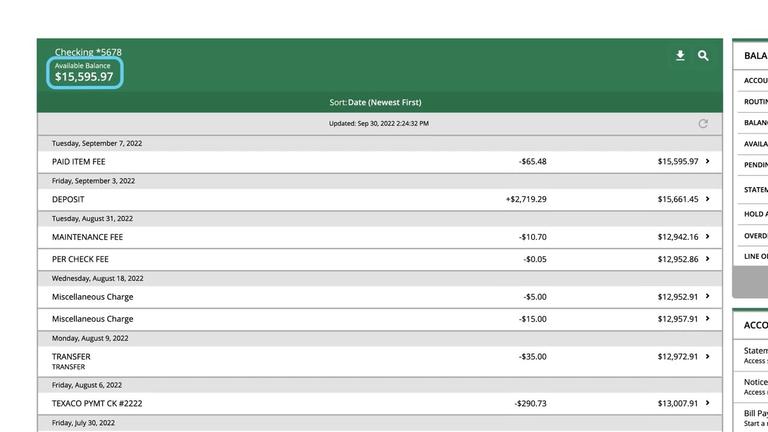 Account Details