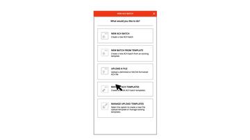 Managing ACH Batch Templates