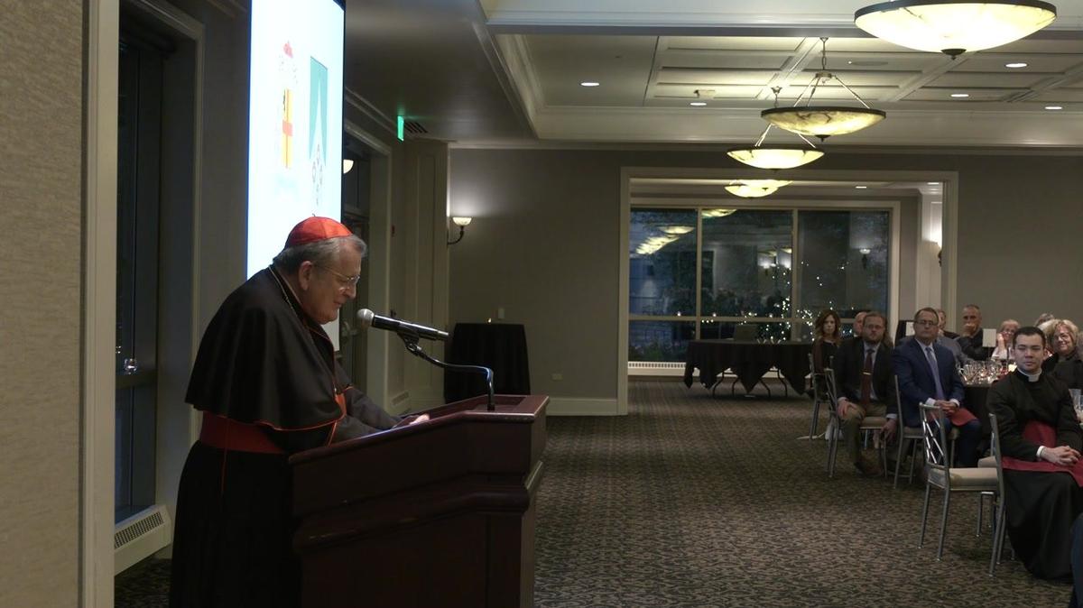 Cardinal Burke&#39;s Speech at Donor Dinner 2022