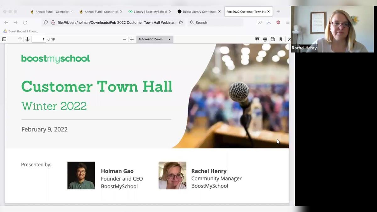 Winter &#39;22 Customer Town Hall