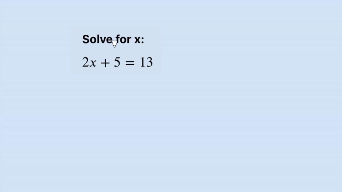 Two Step Equations Q6.mp4