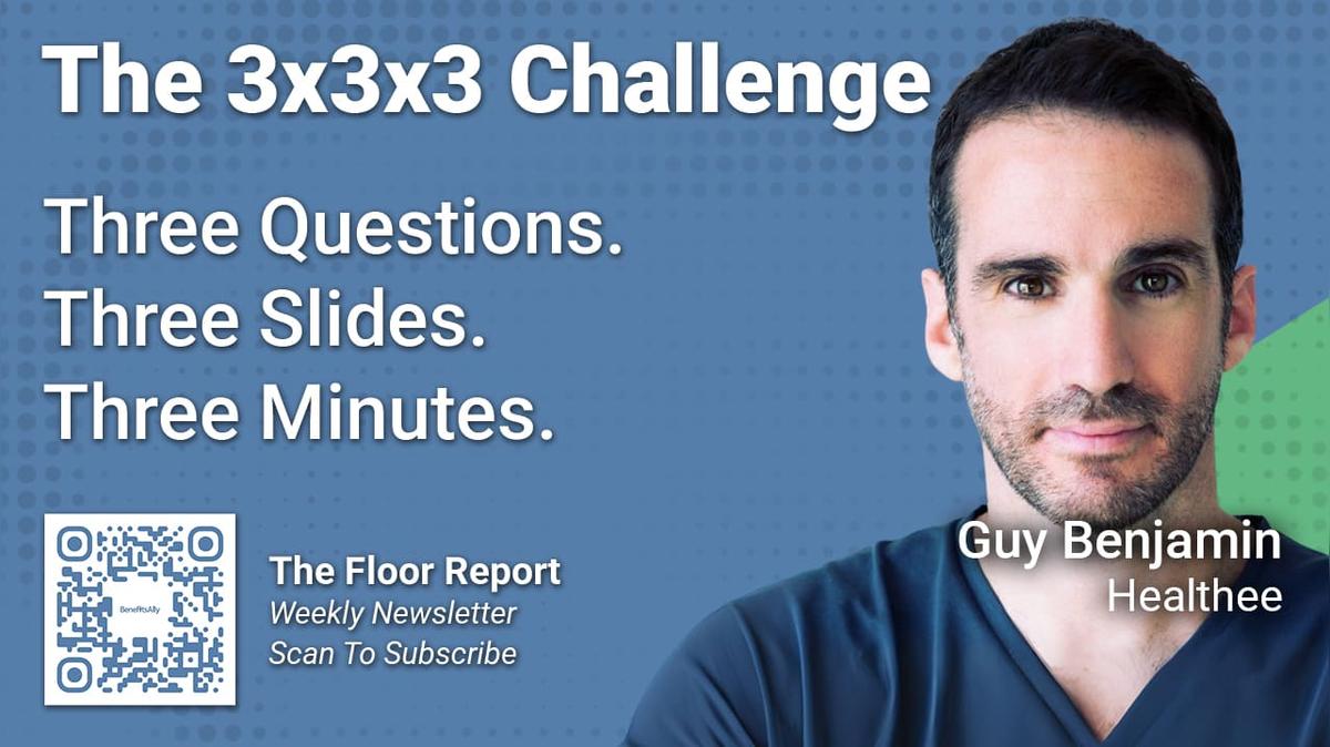 Healthee - 3x3x3 Challenge with Guy Benjamin