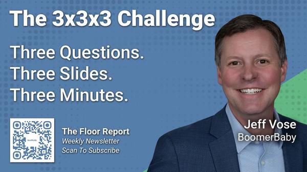 BoomerBaby - 3x3x3 Challenge with Jeff Vose