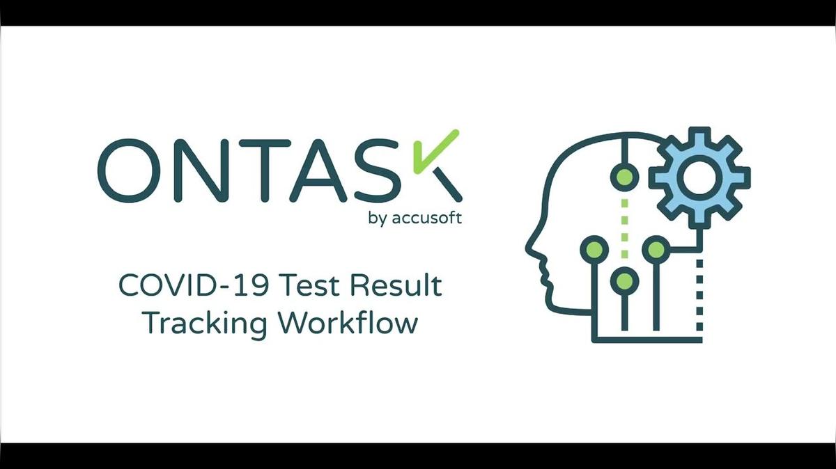COVID-19 Test Result Tracking Workflow