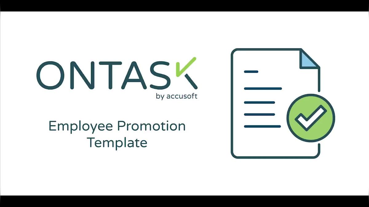 Employee Promotion Workflow Template
