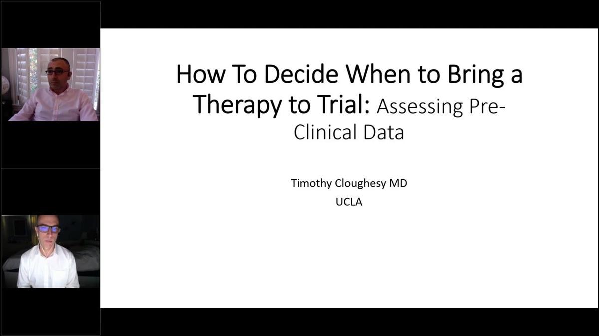 How to decide when to bring a therapy to trial - Tim Cloughesy.mp4