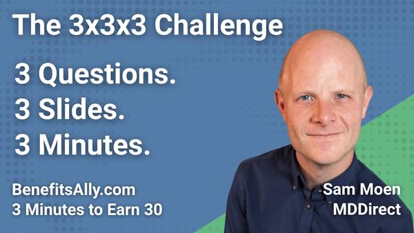 MDDirect - 3x3x3 Challenge with Sam Moen