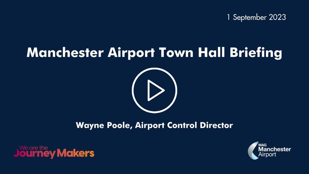 Manchester Airport Town Hall 01.09.23