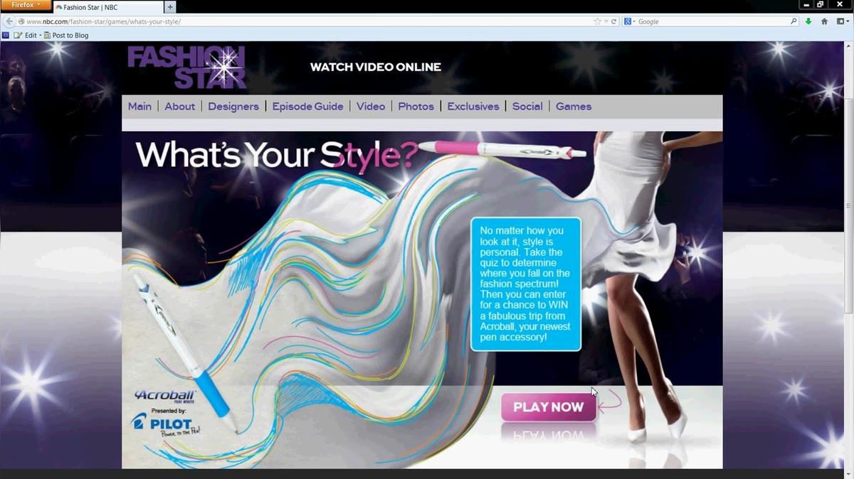 pilot_pen_-_fashion_star_nbc_digital_campaign_HD