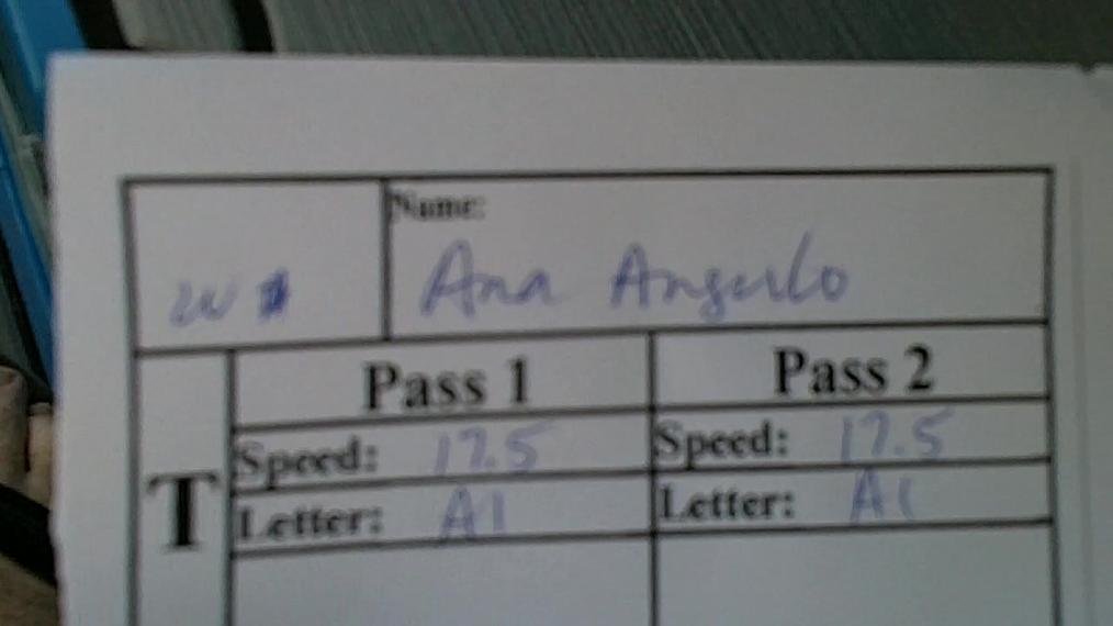 Ana Angulo W1 Round 1 Pass 1