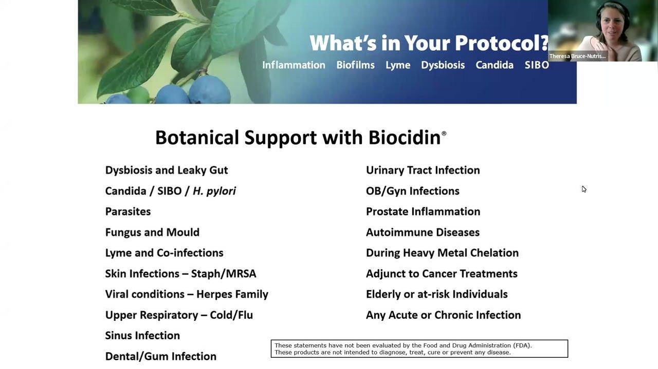 Biocidin Internal Training -Corene Humphreys April 2023