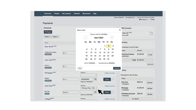 Making a Payment or Multiple Payments