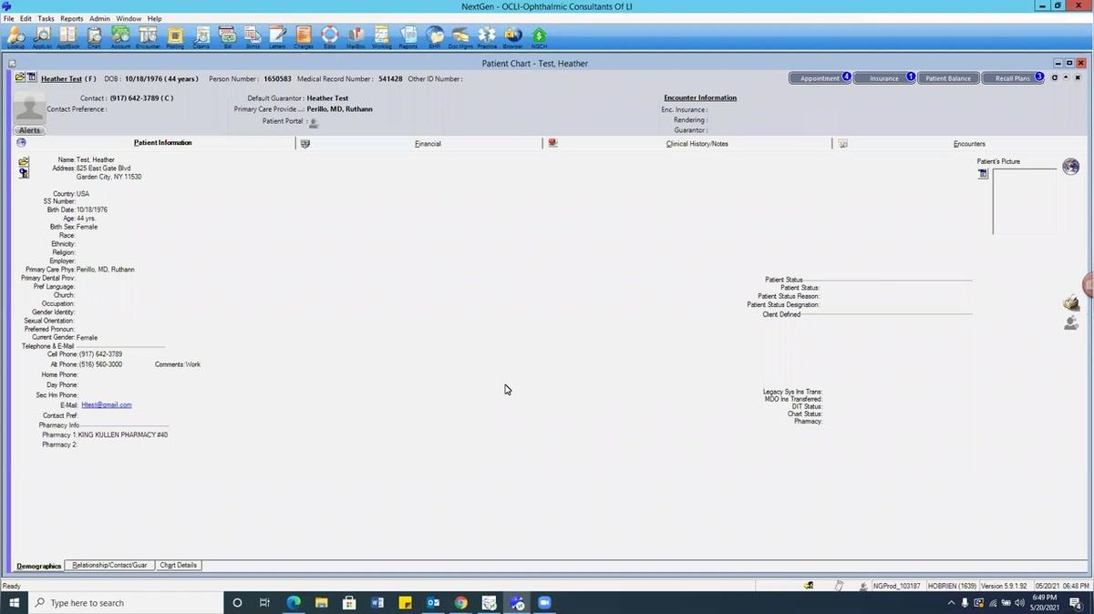 Surgical Note - Generating and Printing- NextGen, Practice Management (2)