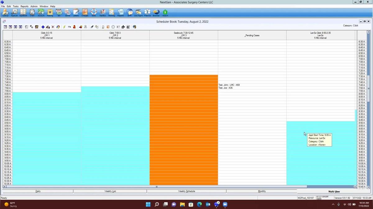 Moving Appointments into Appropriate Resources - NG ASC