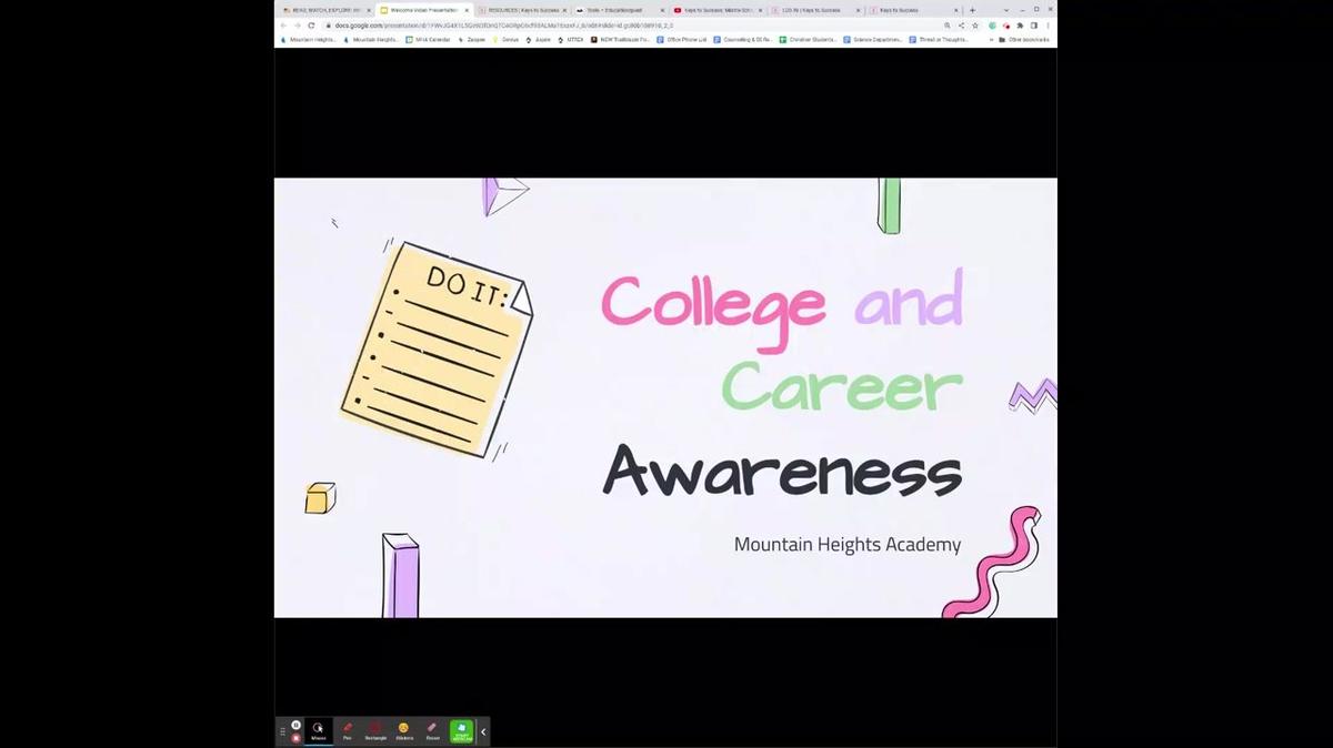 Welcome Video: Career and College Awareness MS