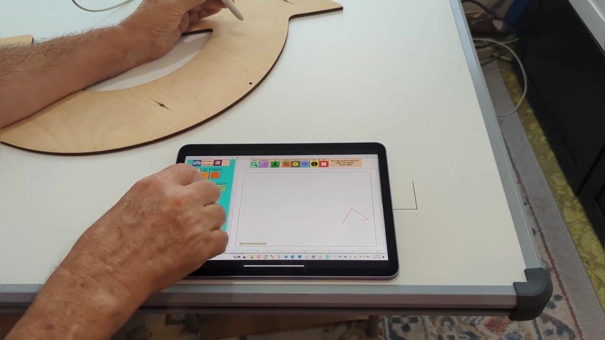 Logic Trace System - iPad example