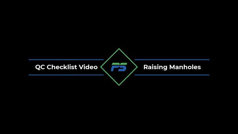 QC Checklist: Raising Manholes